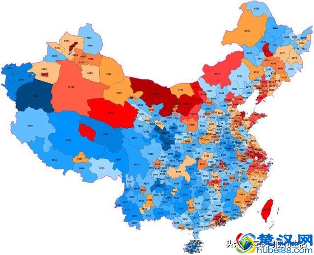 中国有多少个县城(2019我国共有多少个县)
