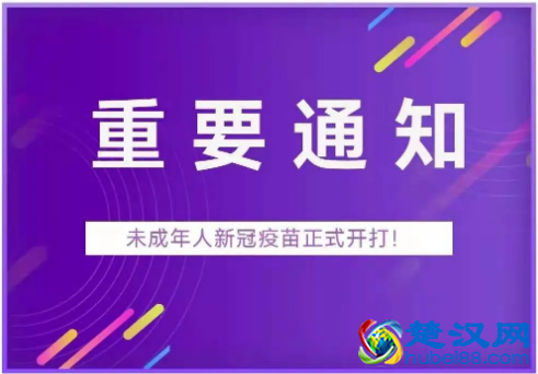 武汉市各区学校12－17岁学生接种新冠疫苗安排！
